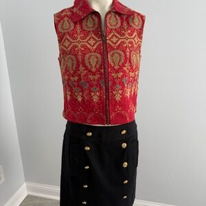 Black skirt size 8.INC brand.